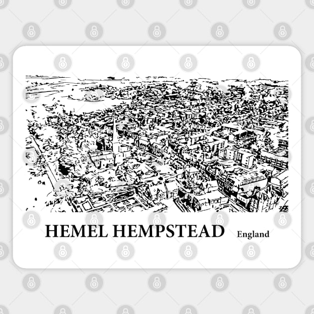 Hemel Hempstead England Magnet by Lakeric